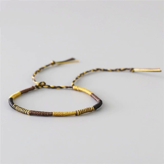 Bracelet Macramé Bracelet d'Amitié Macramé Éclatant