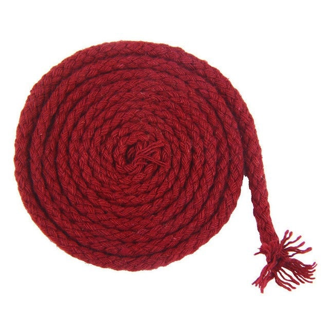 Corde Macramé Corde Macramé Rouge Premium 5mm – 20m de Créativité