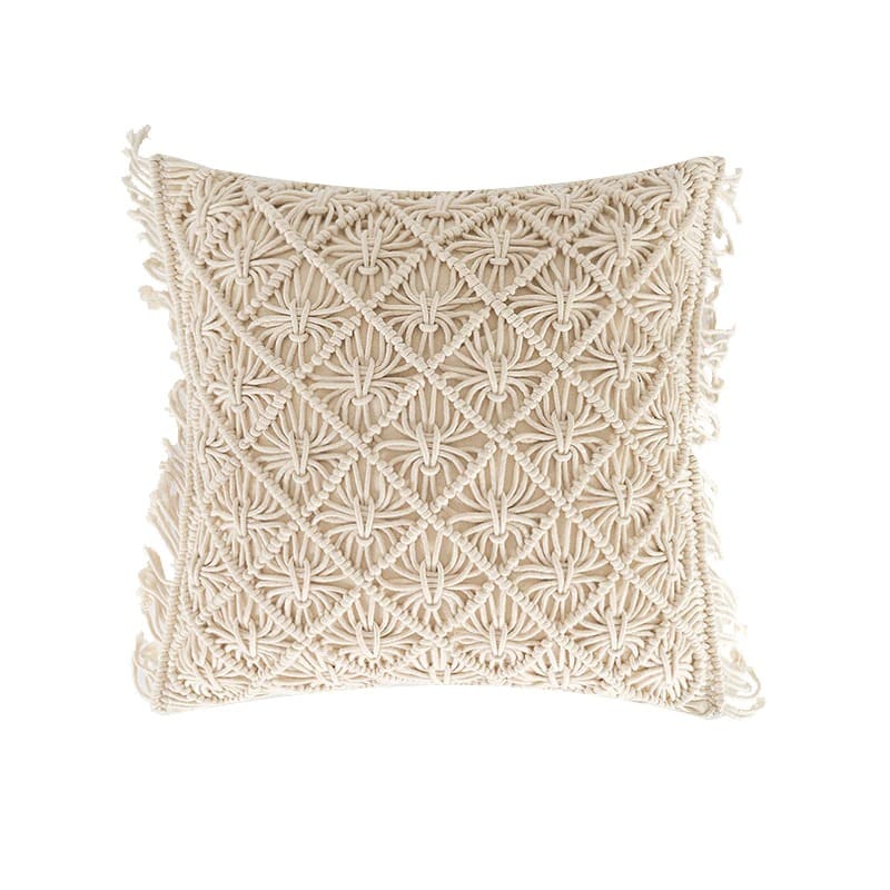 Housse de Coussin Coussin Chic Macramé