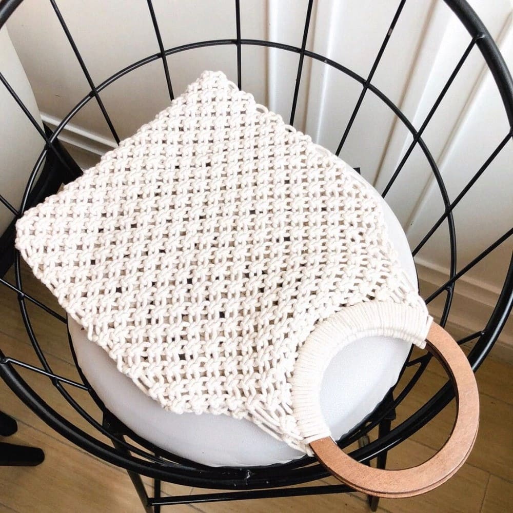 Sac Macramé Tote Bag Macramé Chic