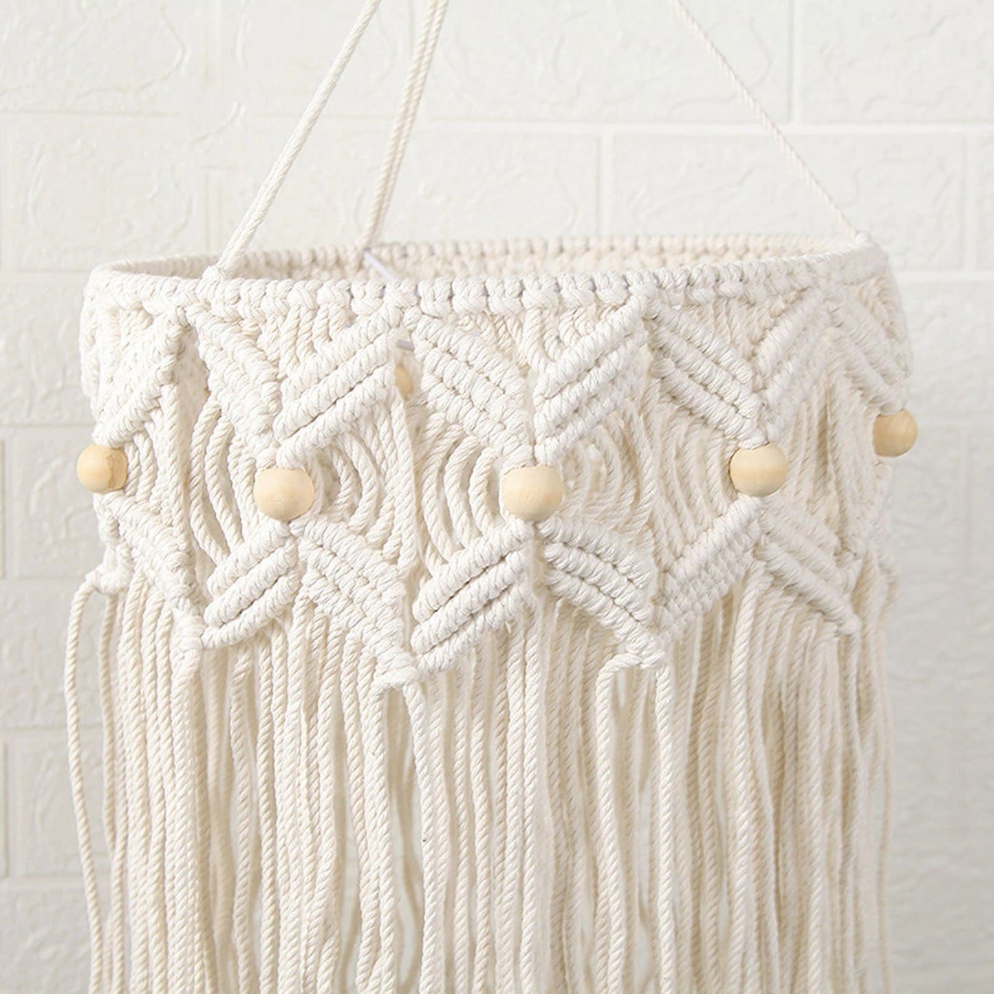 Abat-Jour Macramé Suspension bohème Macramé Artisanale