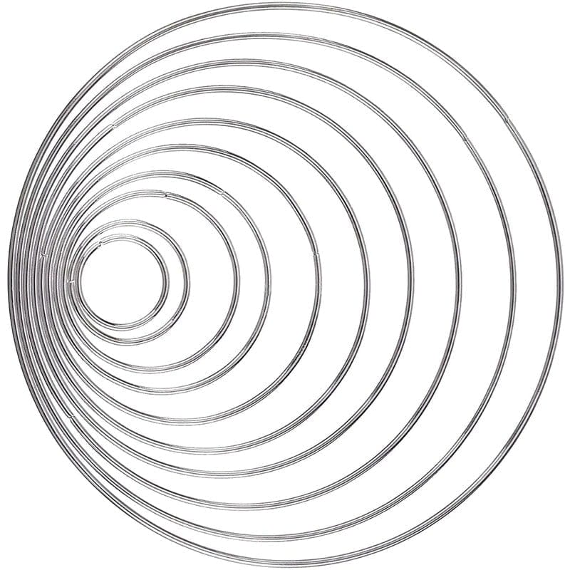 Anneau Macramé Anneau Premium en Métal pour Macramé