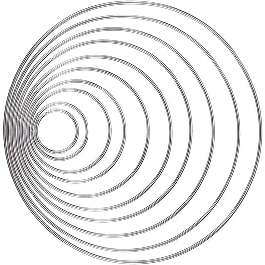 Anneau Macramé Anneau Premium en Métal pour Macramé