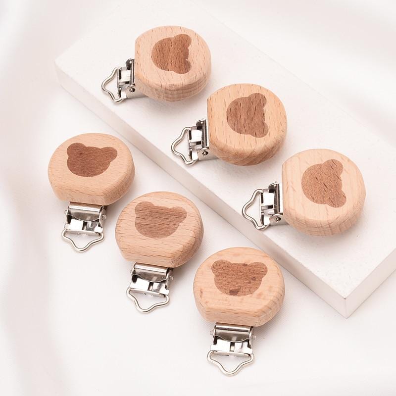 Attache Tétine Macramé Attache Tétine en Macramé Personnalisé - Élégance Unique