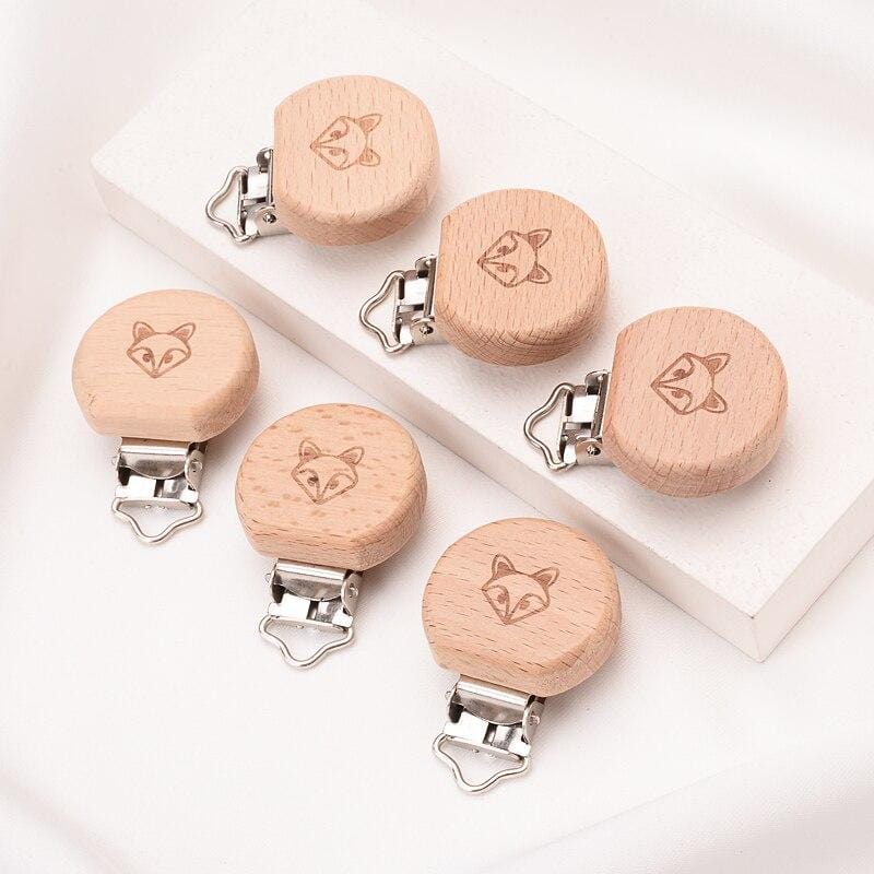 Attache Tétine Macramé Attache Tétine en Macramé Personnalisé - Élégance Unique