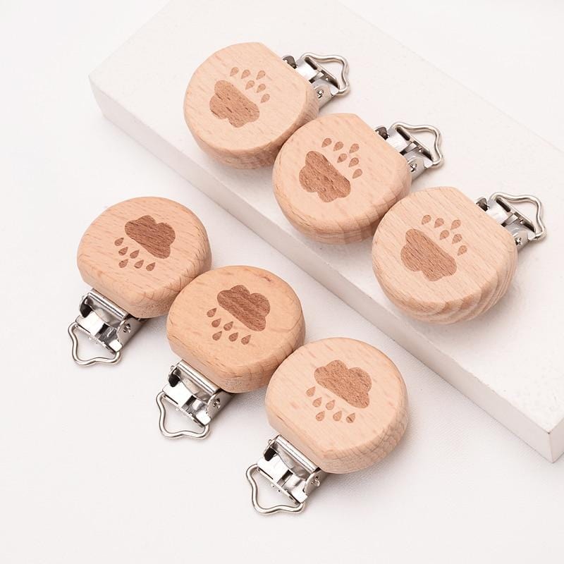 Attache Tétine Macramé Attache Tétine en Macramé Personnalisé - Élégance Unique