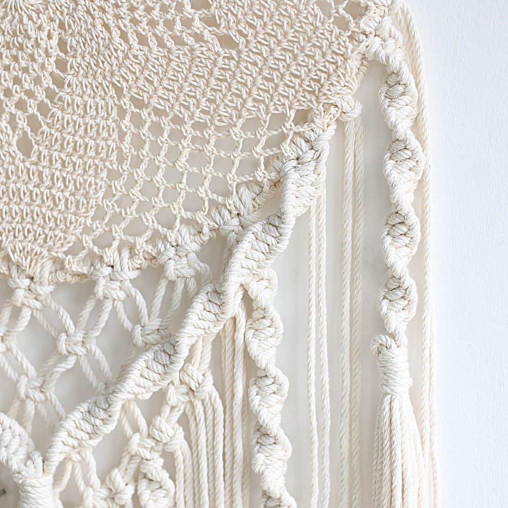 Attrape Rêves Macramé Attrape-Rêves Bohème en Macramé pour un Mariage Unique