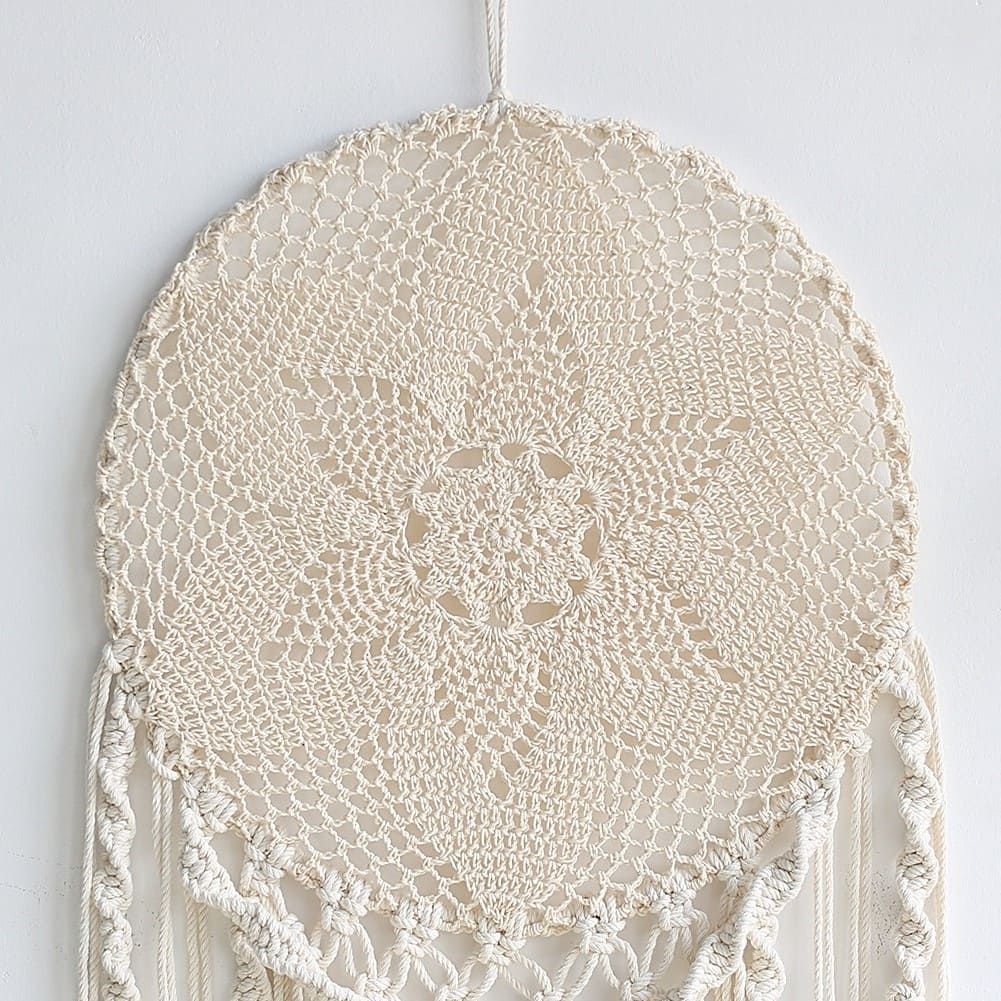 Attrape Rêves Macramé Attrape-Rêves Bohème en Macramé pour un Mariage Unique