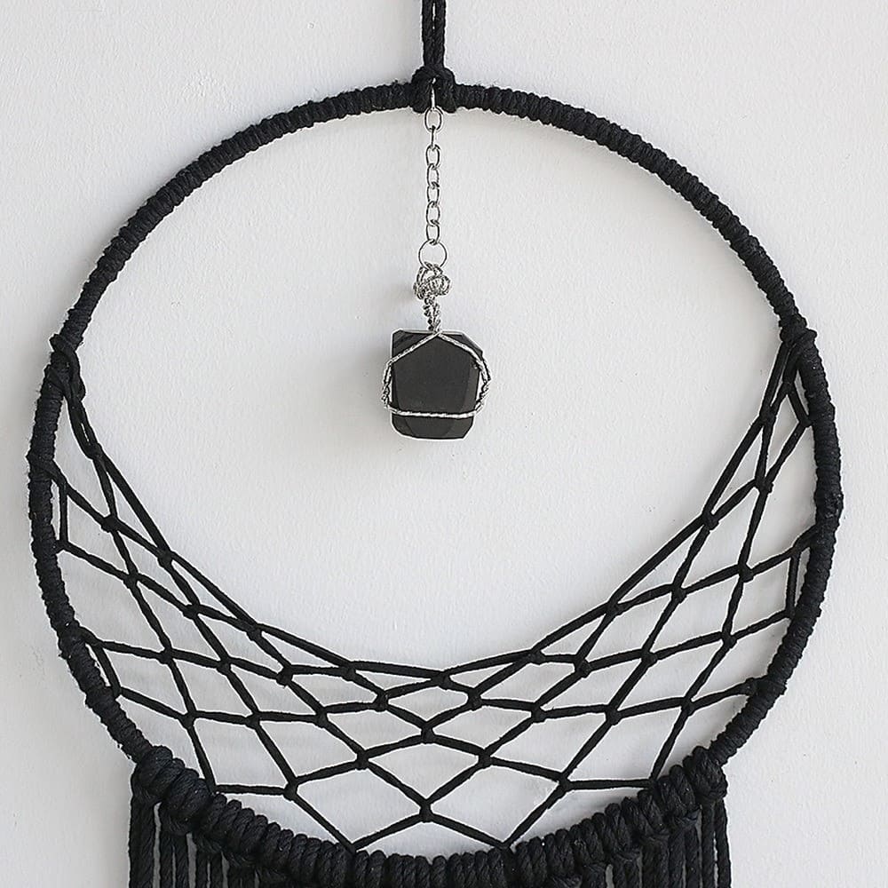 Attrape Rêves Macramé Ensemble de 3 Attrapes-Rêves en Macramé Élégants