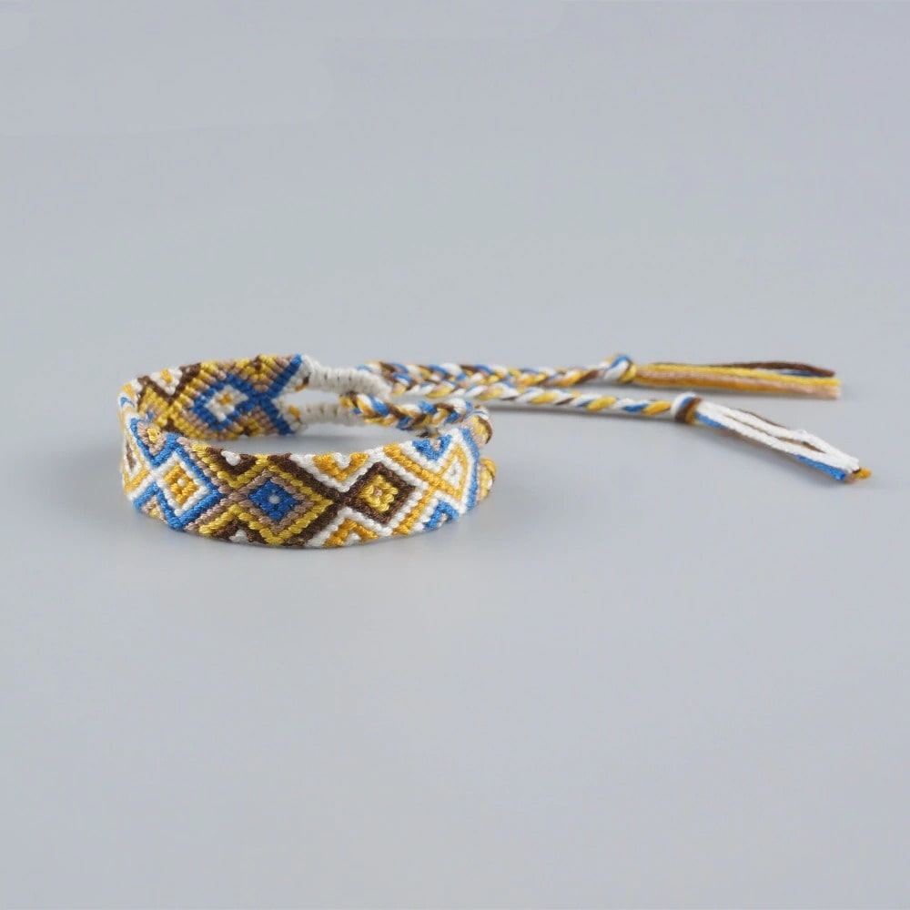 Bracelet Macramé Bracelet Brésilien Émotion en Macramé