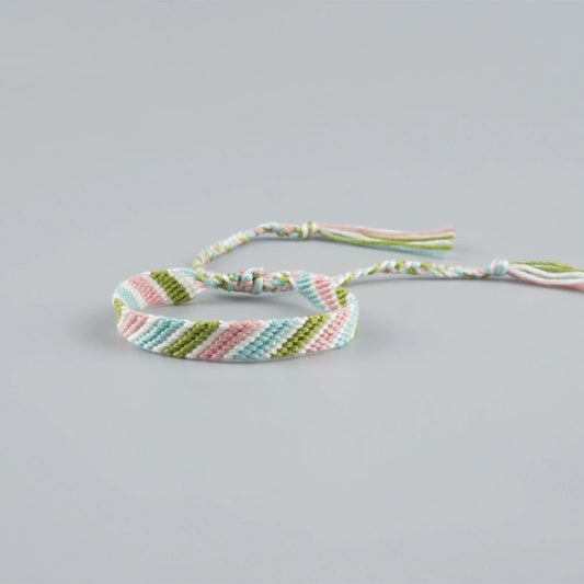 Bracelet Macramé Bracelet Cheville Macramé Élégance