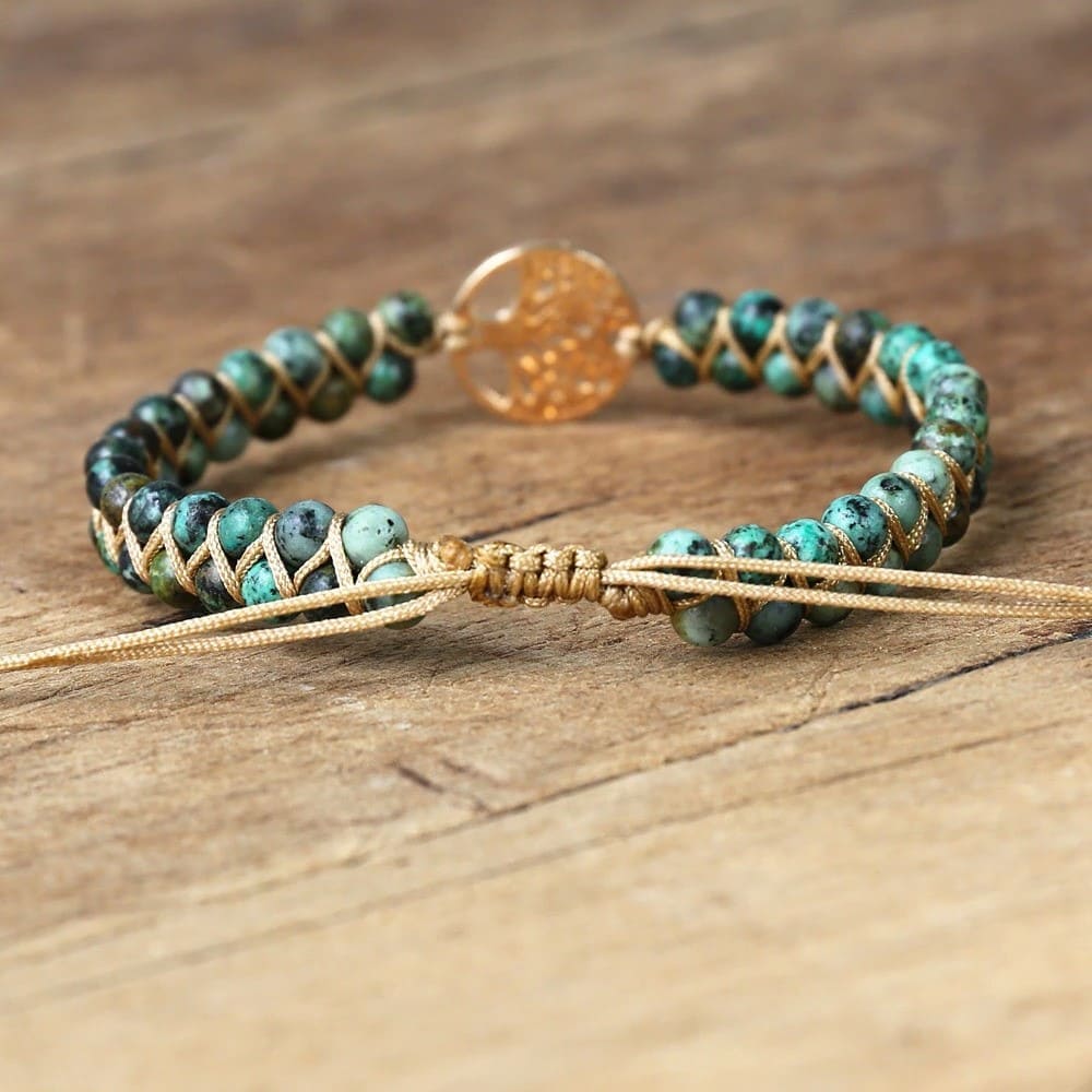 Bracelet Macramé Bracelet Macramé Arbre de Vie Éternel