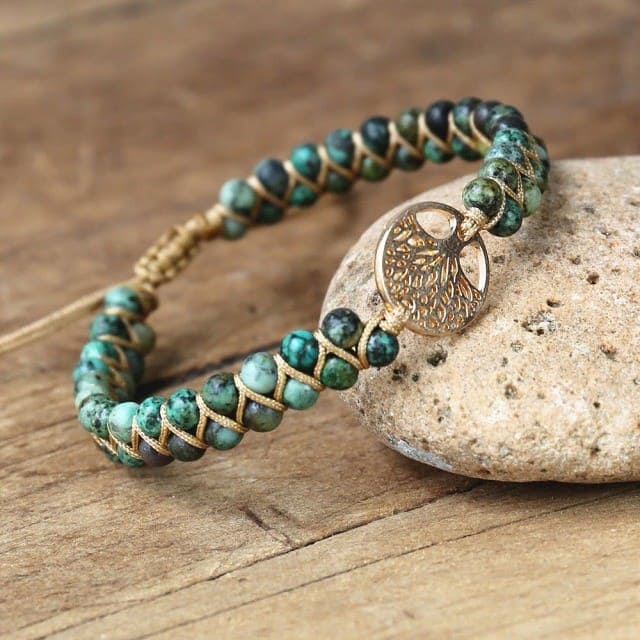 Bracelet Macramé Bracelet Macramé Arbre de Vie Éternel