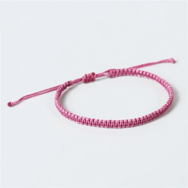 Bracelet Macramé Bracelet Macramé Éclat Coloré