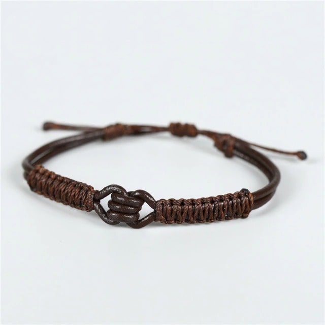 Bracelet Macramé Bracelet Macramé Élégance Masculine