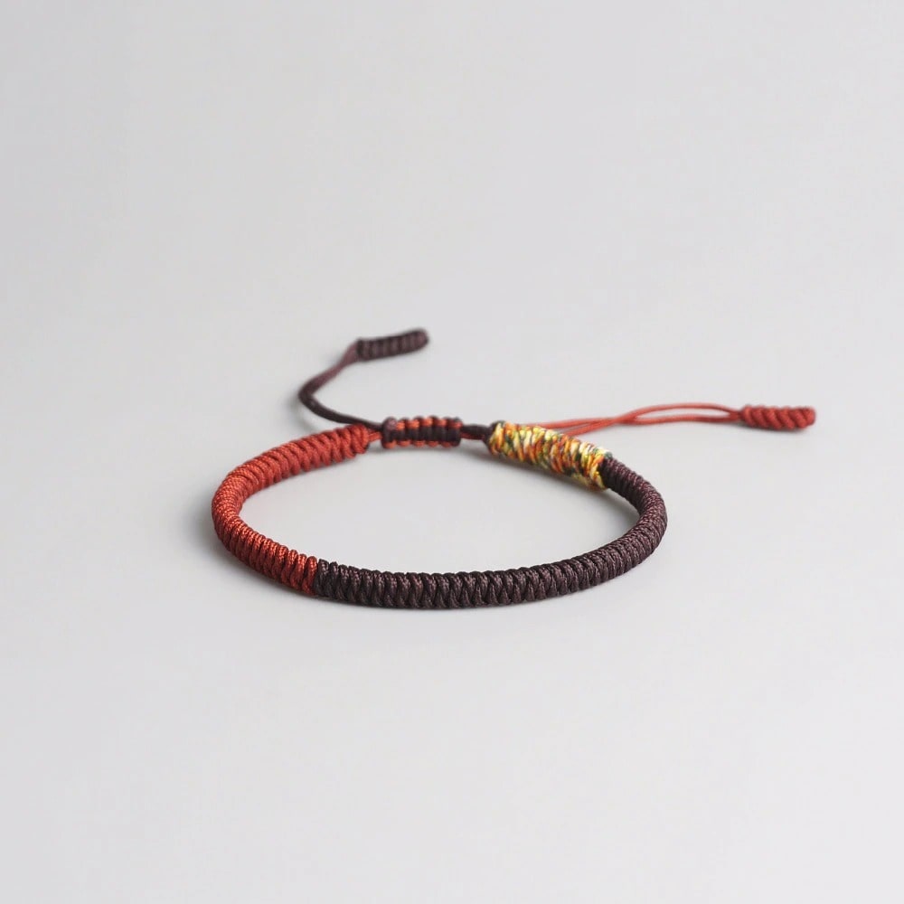 Bracelet Macramé Bracelet Macramé Tibétain Énergétique