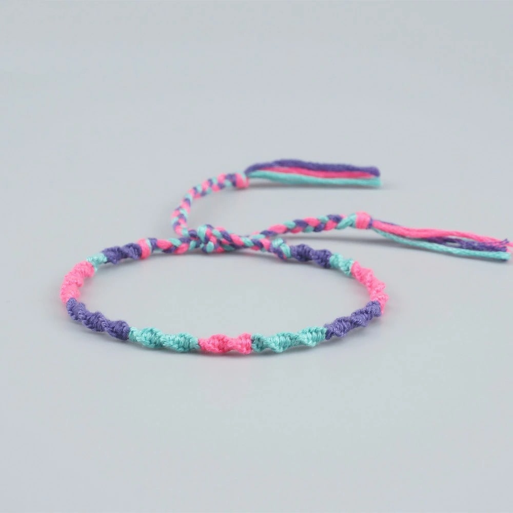 Bracelet Macramé Bracelet Torsadé en Macramé Chic