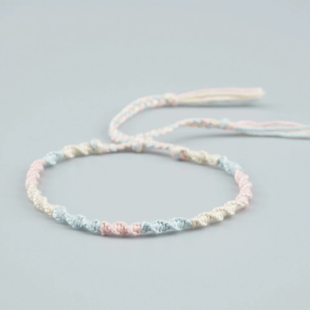 Bracelet Macramé Bracelet Torsadé en Macramé Chic