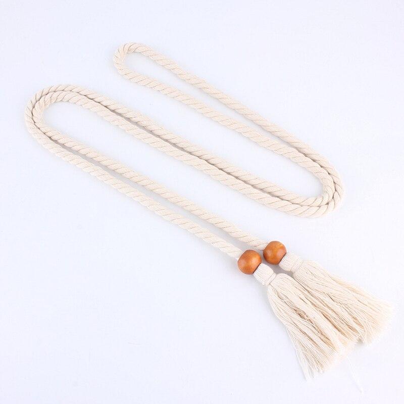 Ceinture Macramé Ceinture en Macramé blanche Éléganza