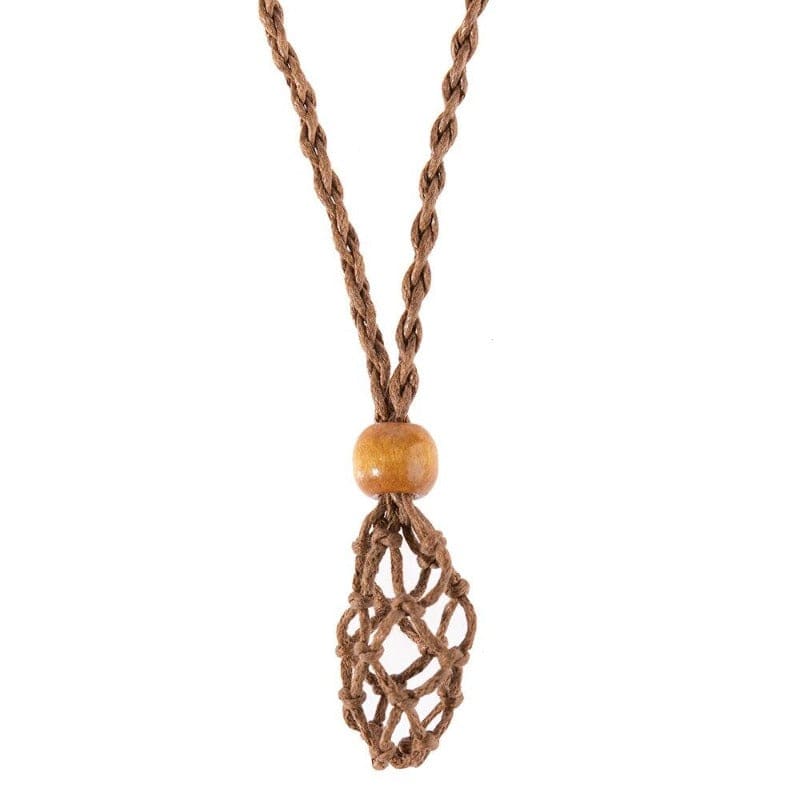 Collier Macramé Corde Macramé Élégance pour Collier