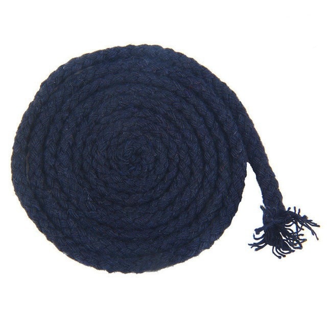 Corde Macramé Corde en Macramé bleu 5mm - 20m de créativité!