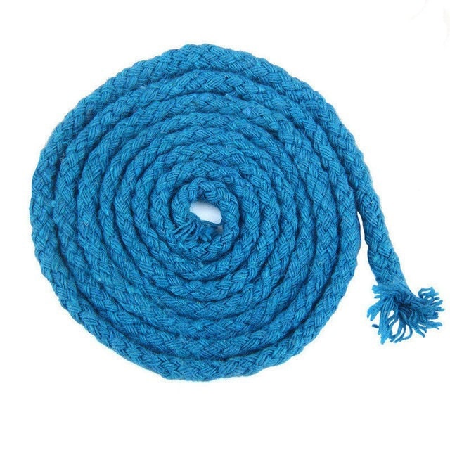 Corde Macramé Corde en Macramé bleu 5mm - 20m de créativité!