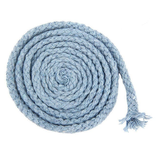 Corde Macramé Corde en Macramé bleu 5mm - 20m de créativité!