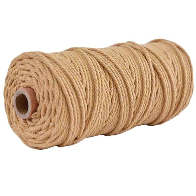 Corde Macramé Corde Macramé 2 mm Marron - 100m by Maison Macramé