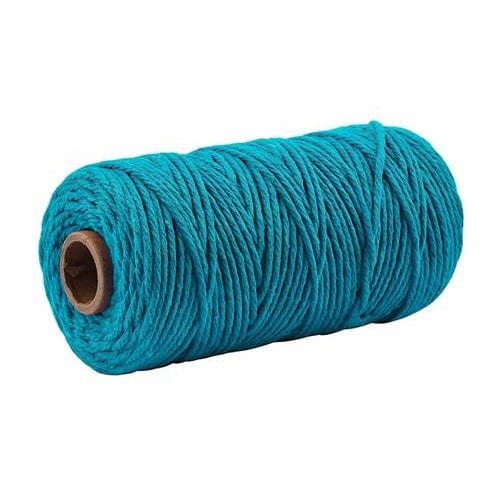 Corde Macramé Corde Macramé 3 mm Bleu Canard - 100m Édition Exclusive