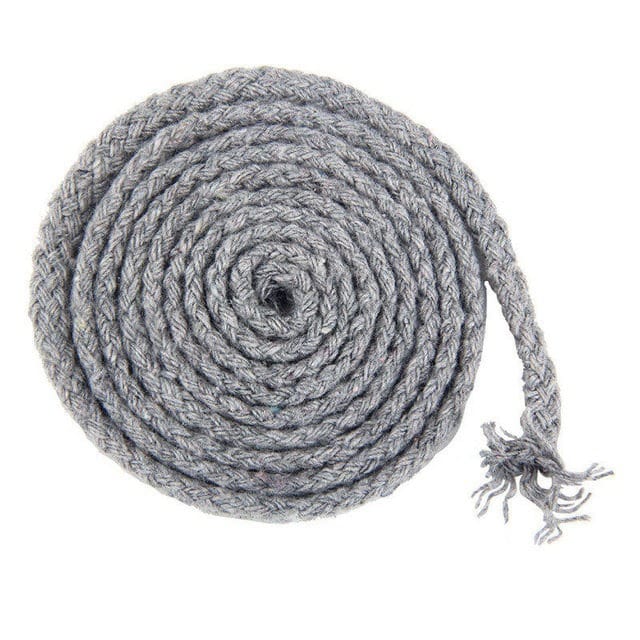 Corde Macramé Corde Macramé Gris Élégance de 5mm - Rouleau de 20m