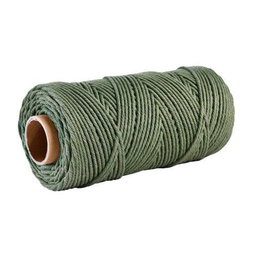 Corde Macramé Corde Macramé Kaki 2mm - 100m Édition Premium