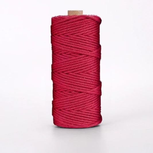Corde Macramé Corde Macramé Premium 2 mm Rouge - 100m