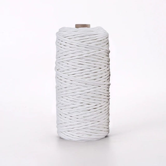 Corde Macramé Corde Macramé Premium 4 mm - Blanc Éclatant, 100 m