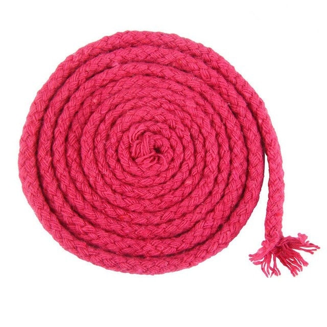 Corde Macramé Corde Macramé Rose de 5mm - 20m d'Élégance Artisanale