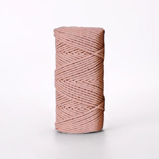 Corde Macramé Corde Macramé Terracotta 2 mm - Rouleau de 100 m