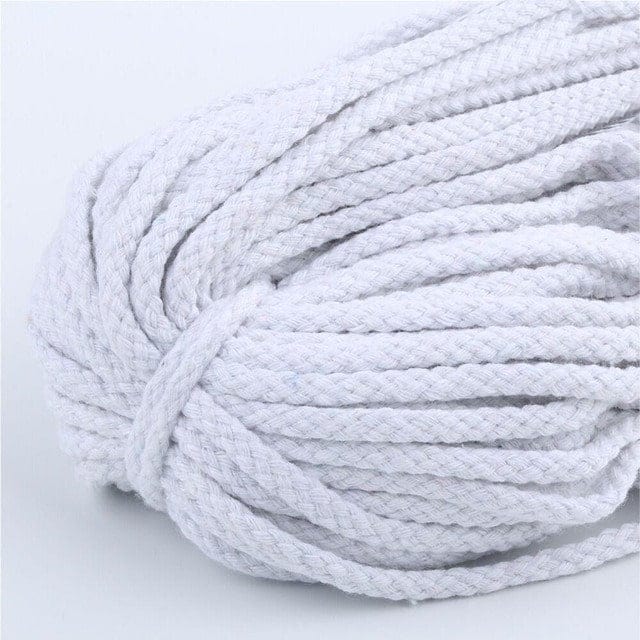 Corde Macramé Fil Macramé blanc Premium 5mm - 30m de Créativité