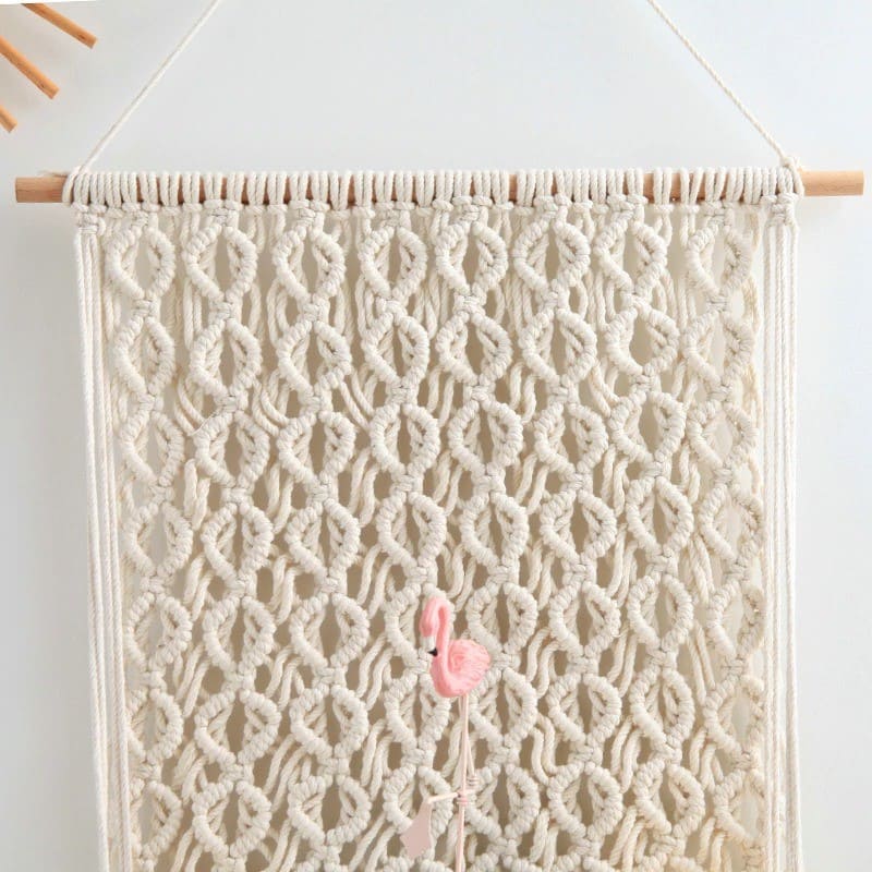 Étagère macramé Étagères en Macramé Élégantes