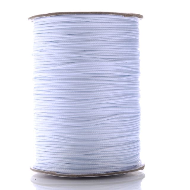 Fil Macramé Fil ciré Linhasita gris 2mm - La qualité sur 20m