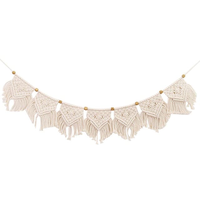 Guirlande Macramé Guirlande en Macramé Artisanale