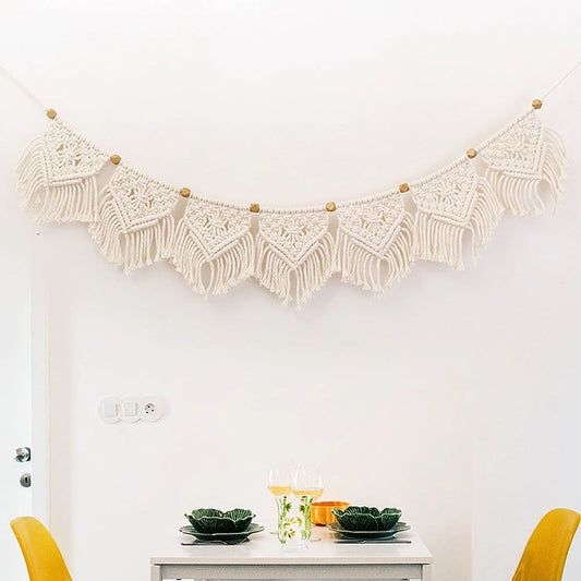 Guirlande Macramé Guirlande en Macramé Artisanale