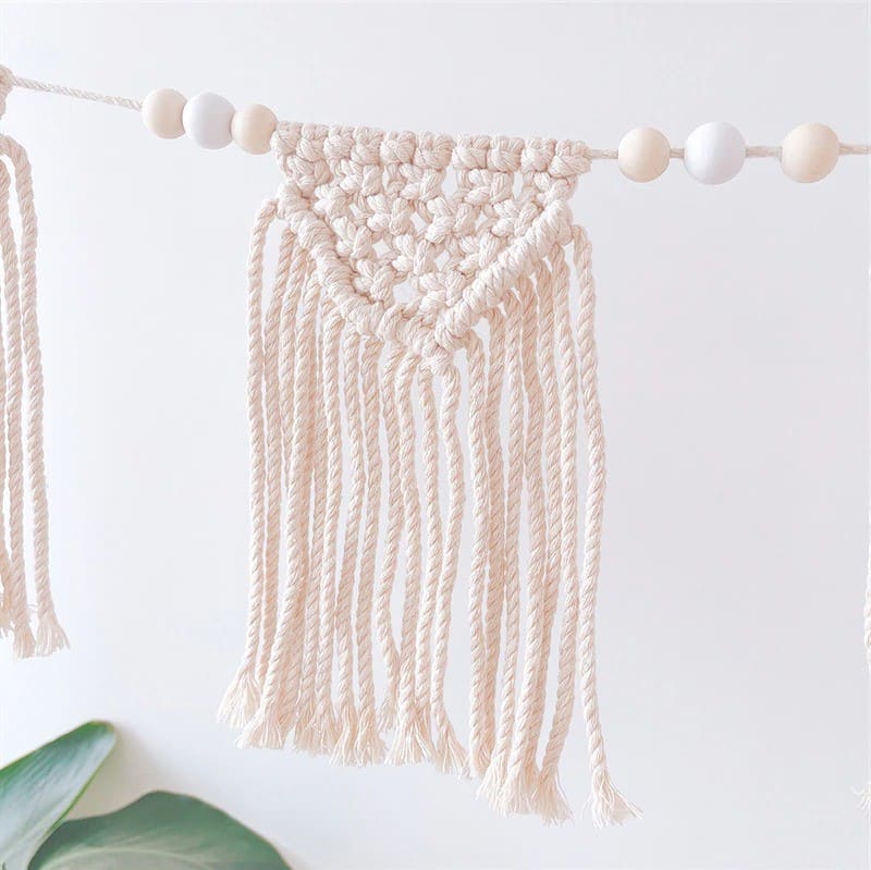 Guirlande Macramé Guirlande Macramé Élégante