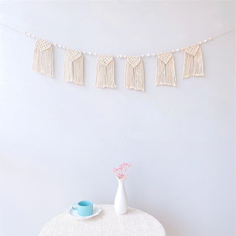 Guirlande Macramé Guirlande Macramé Élégante