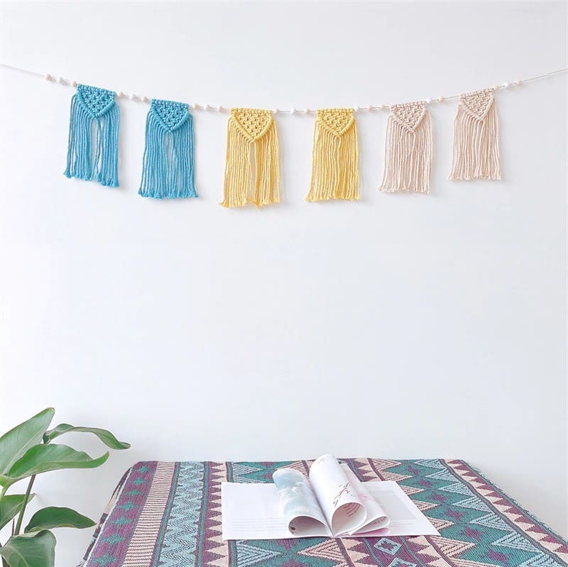 Guirlande Macramé Guirlande Macramé Élégante