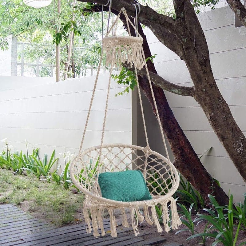 Hamac Macramé Fauteuil Hamac Macramé Élégance