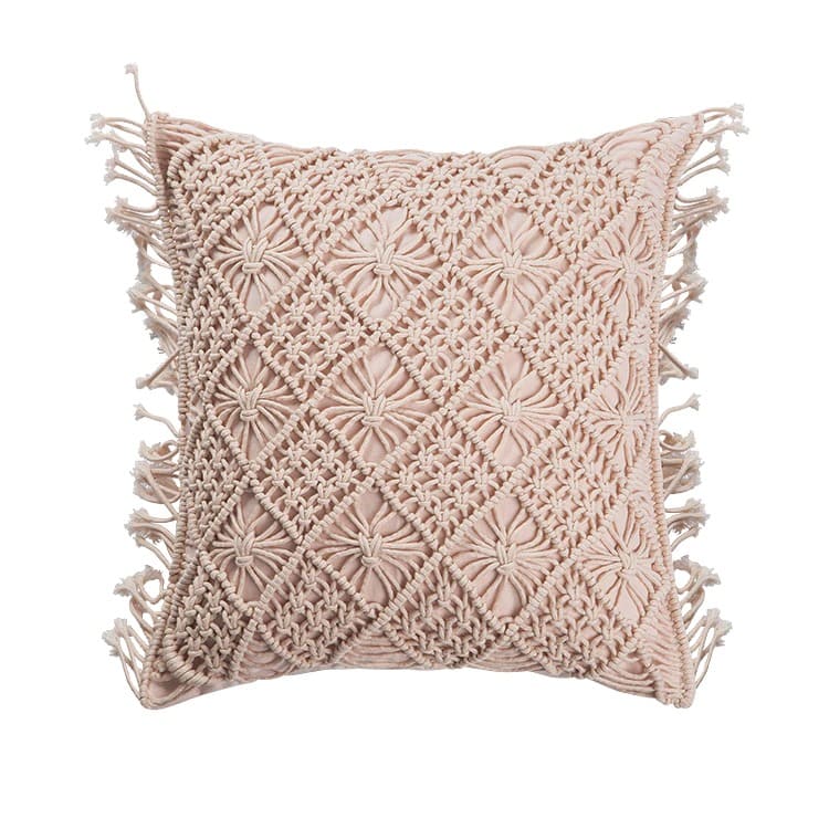 Housse de Coussin Coussin Chic Macramé