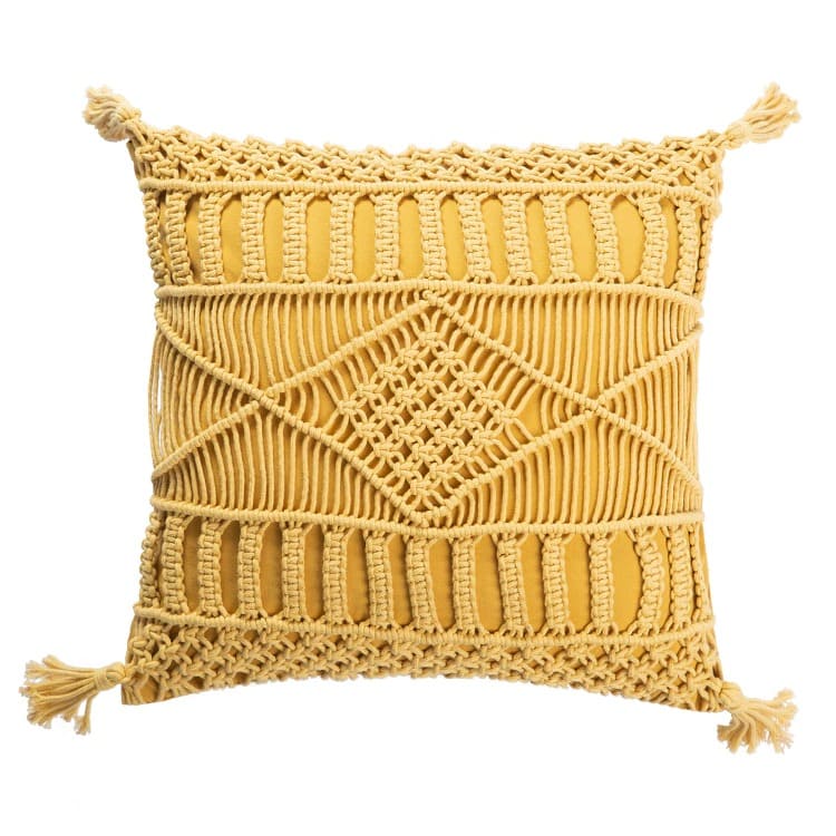 Housse de Coussin Coussin Chic Macramé