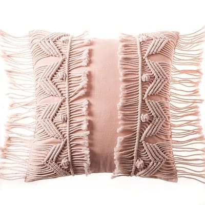 Housse de Coussin Coussin Macramé Chic Bohème de Maison Macramé