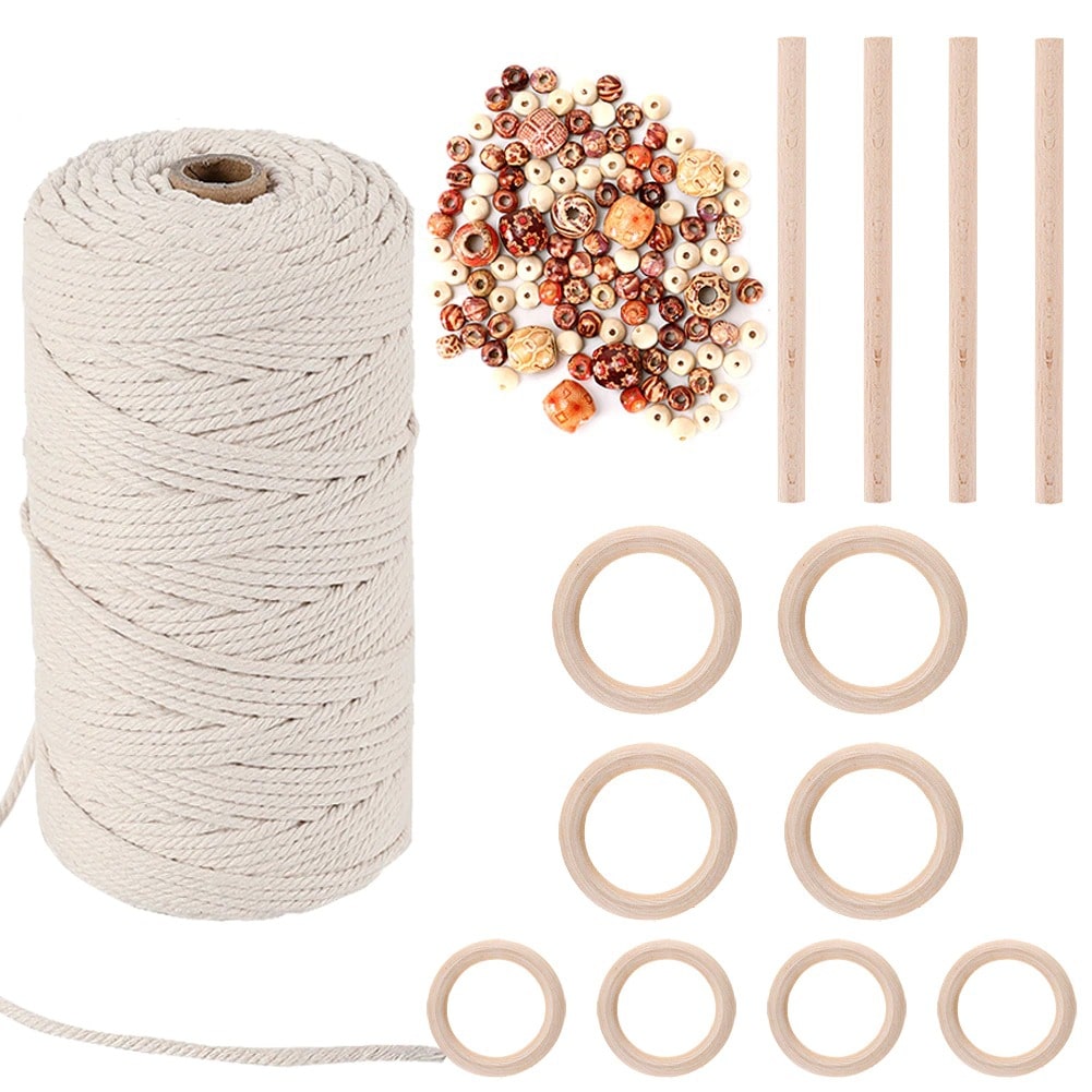 Kit Macramé Kit Macramé : Suspendez vos Plantes avec Élégance !