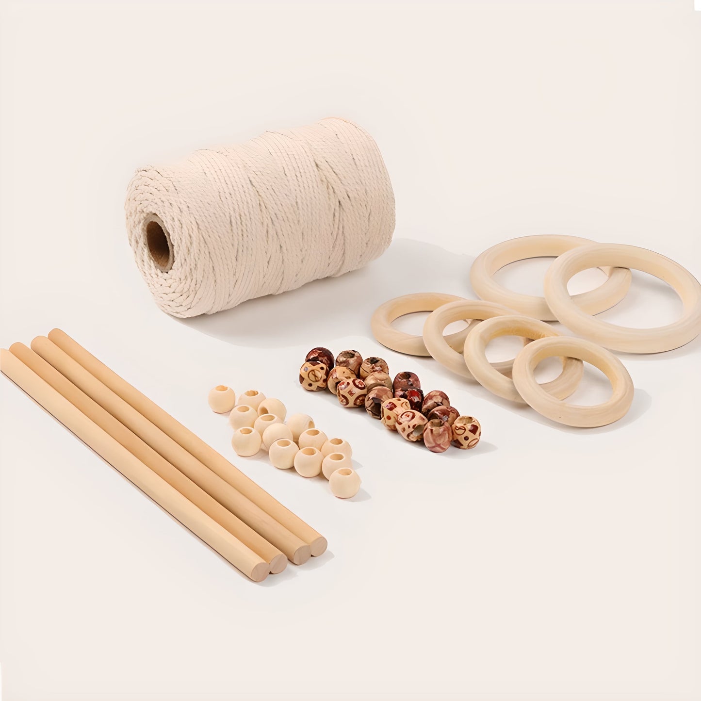 Kit Macramé Kit Macramé : Suspendez vos Plantes avec Élégance !