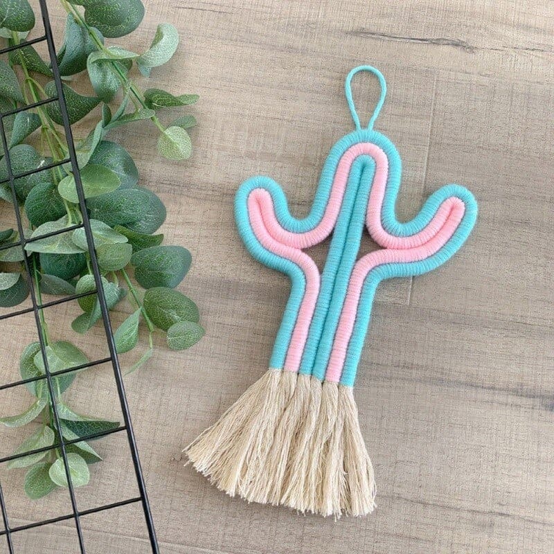 Macramé Mural Cactus Macramé Chic